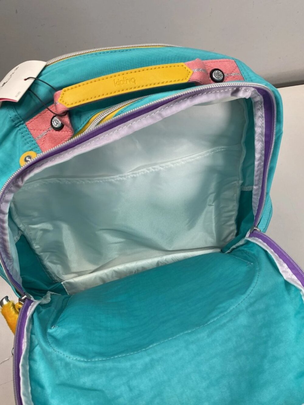 Kipling SEOUL Extra Large Backpack - Teal - Picture 4 of 10